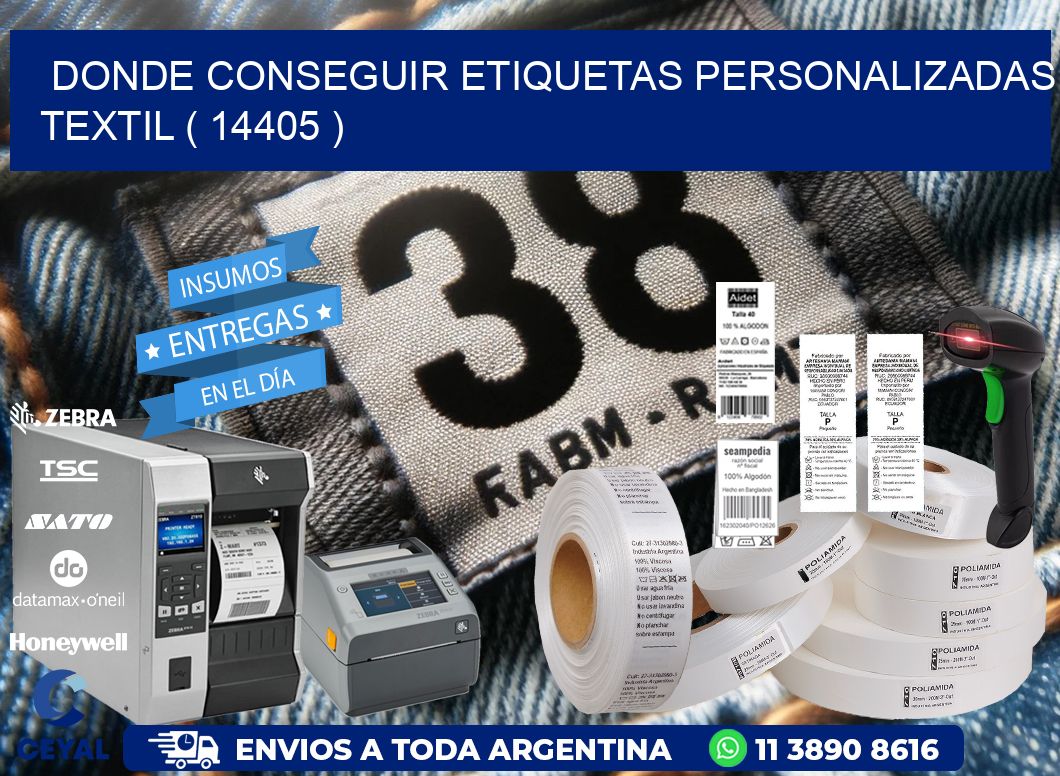 DONDE CONSEGUIR ETIQUETAS PERSONALIZADAS TEXTIL ( 14405 )