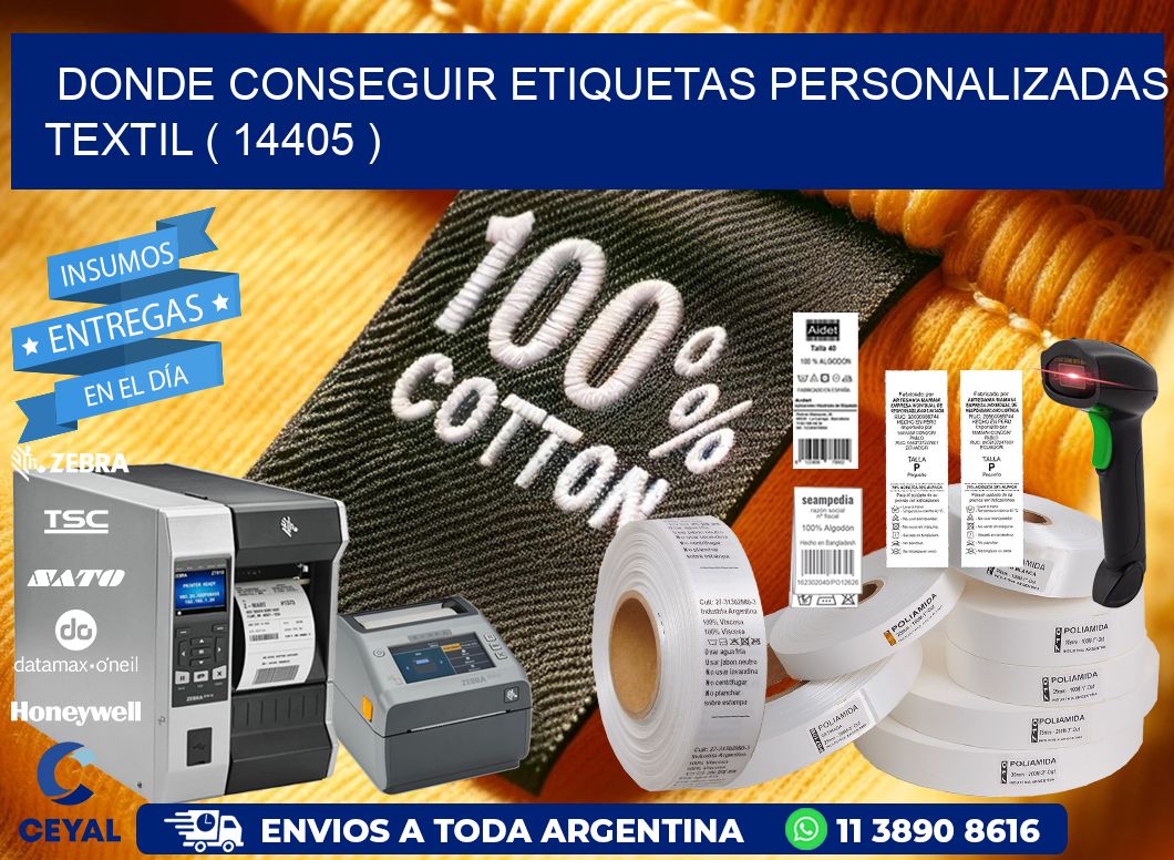 DONDE CONSEGUIR ETIQUETAS PERSONALIZADAS TEXTIL ( 14405 )