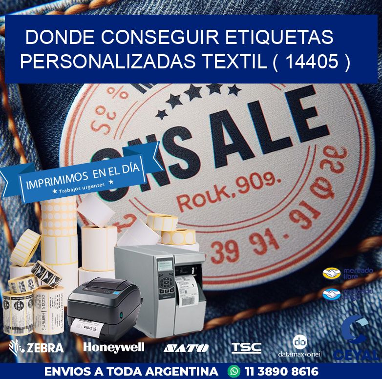 DONDE CONSEGUIR ETIQUETAS PERSONALIZADAS TEXTIL ( 14405 )