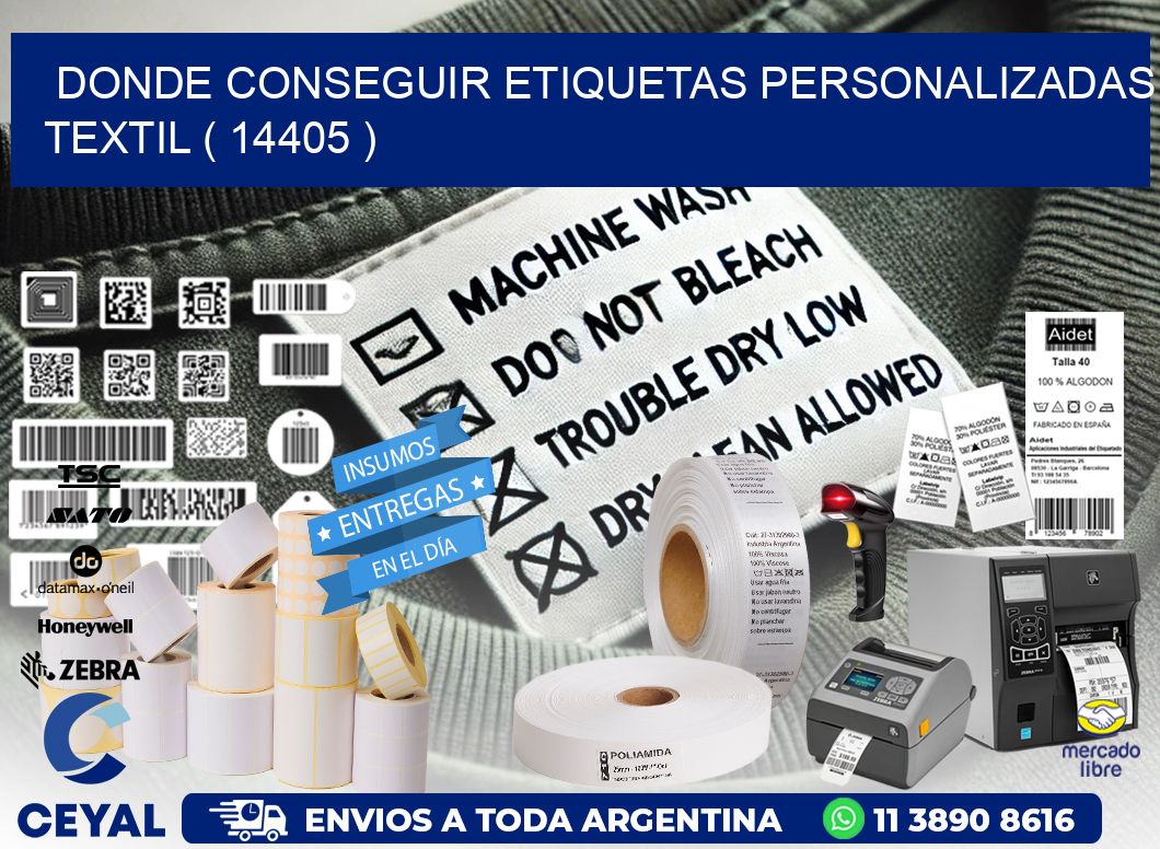DONDE CONSEGUIR ETIQUETAS PERSONALIZADAS TEXTIL ( 14405 )