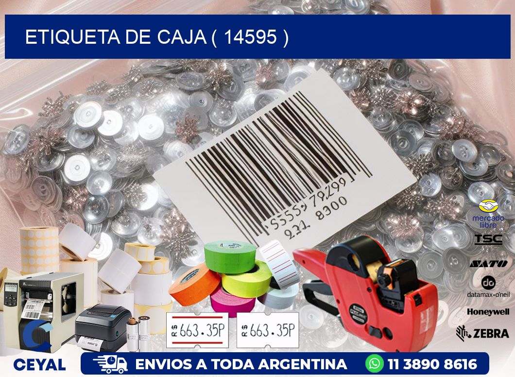 ETIQUETA DE CAJA ( 14595 )
