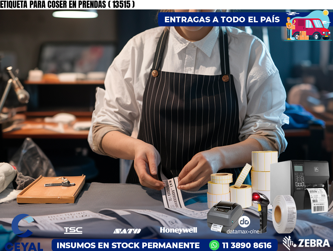 ETIQUETA PARA COSER EN PRENDAS ( 13515 )