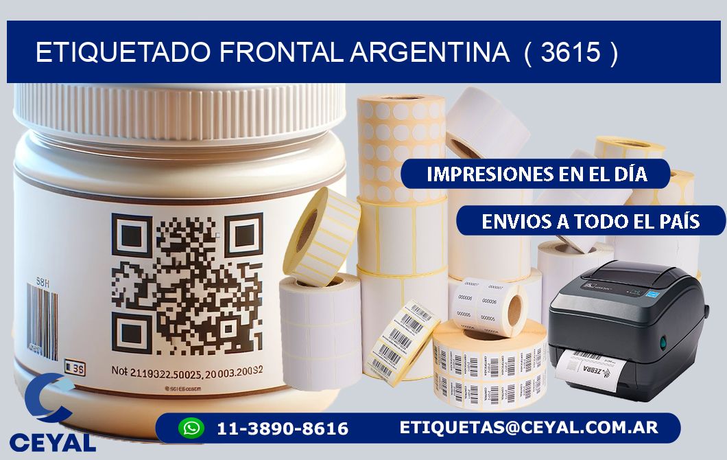 ETIQUETADO FRONTAL ARGENTINA ( 3615 )
