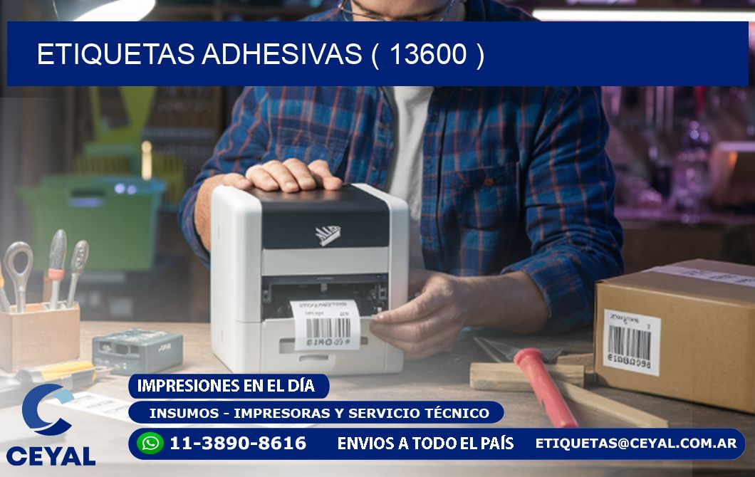 ETIQUETAS ADHESIVAS ( 13600 )