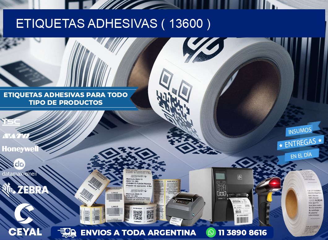 ETIQUETAS ADHESIVAS ( 13600 )