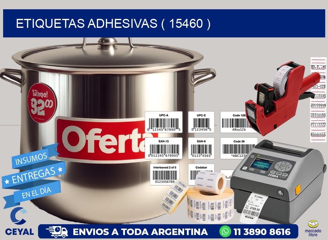 ETIQUETAS ADHESIVAS ( 15460 )