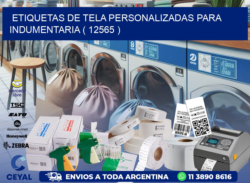 ETIQUETAS DE TELA PERSONALIZADAS PARA INDUMENTARIA ( 12565 )