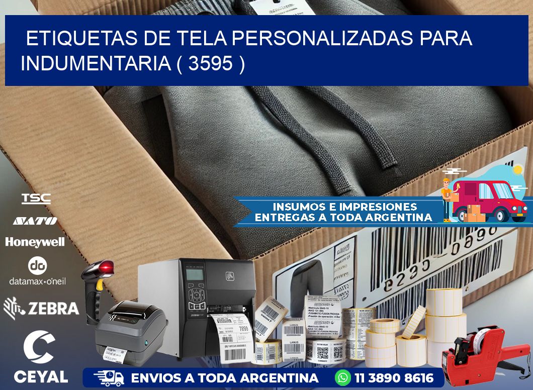 ETIQUETAS DE TELA PERSONALIZADAS PARA INDUMENTARIA ( 3595 )