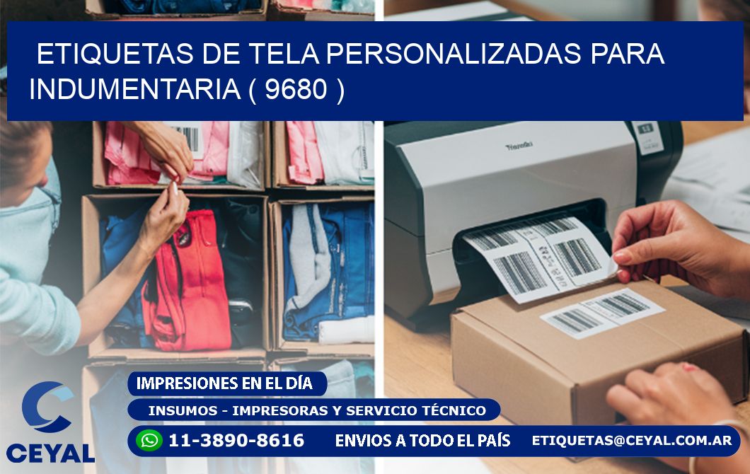 ETIQUETAS DE TELA PERSONALIZADAS PARA INDUMENTARIA ( 9680 )