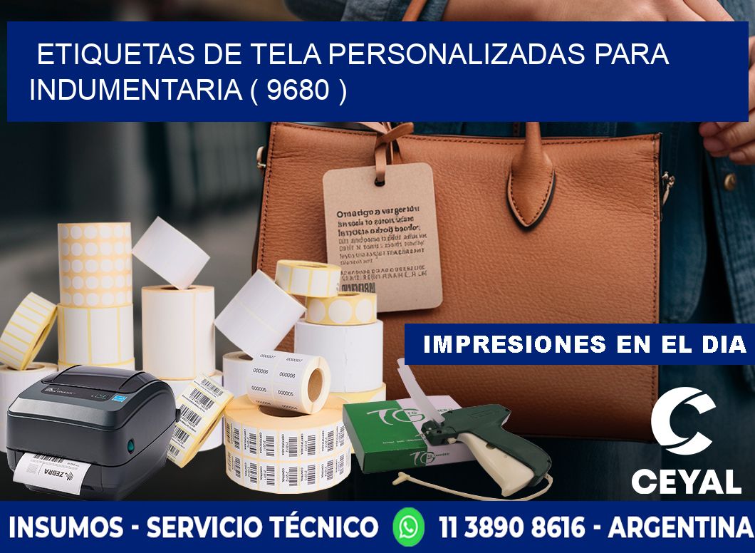 ETIQUETAS DE TELA PERSONALIZADAS PARA INDUMENTARIA ( 9680 )