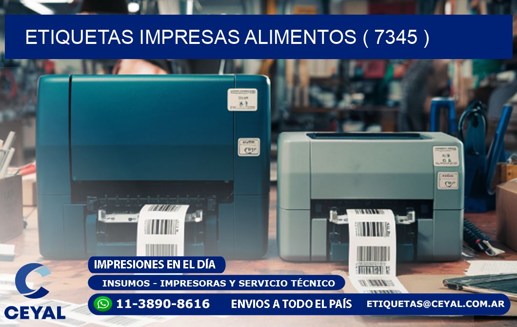ETIQUETAS IMPRESAS ALIMENTOS ( 7345 )