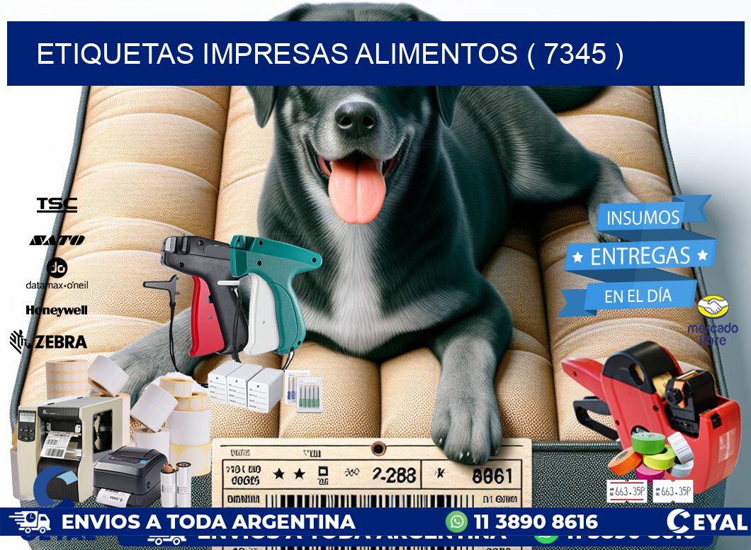 ETIQUETAS IMPRESAS ALIMENTOS ( 7345 )
