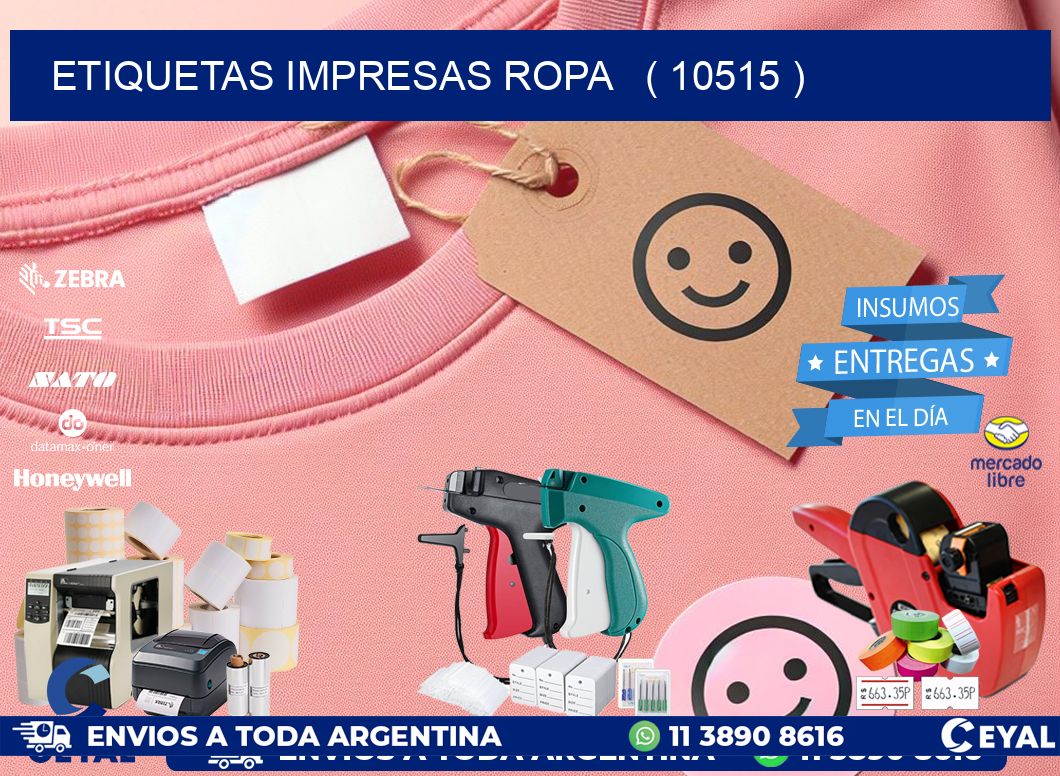ETIQUETAS IMPRESAS ROPA ( 10515 )