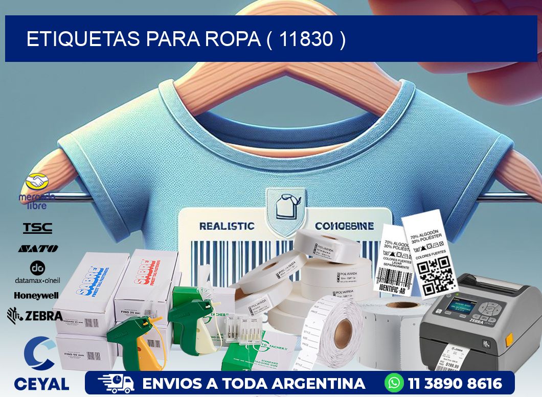 ETIQUETAS PARA ROPA ( 11830 )