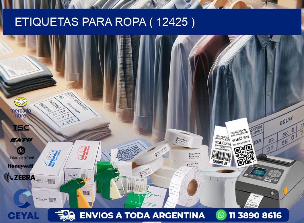 ETIQUETAS PARA ROPA ( 12425 )