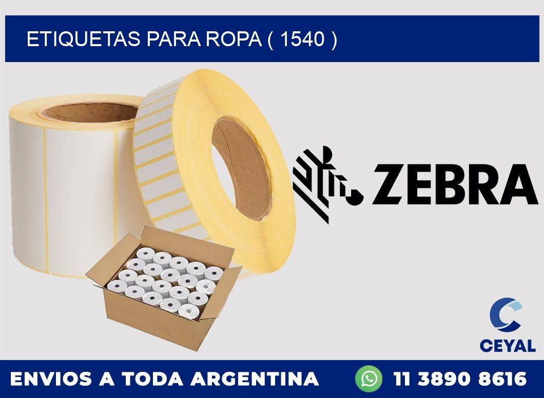 ETIQUETAS PARA ROPA ( 1540 )