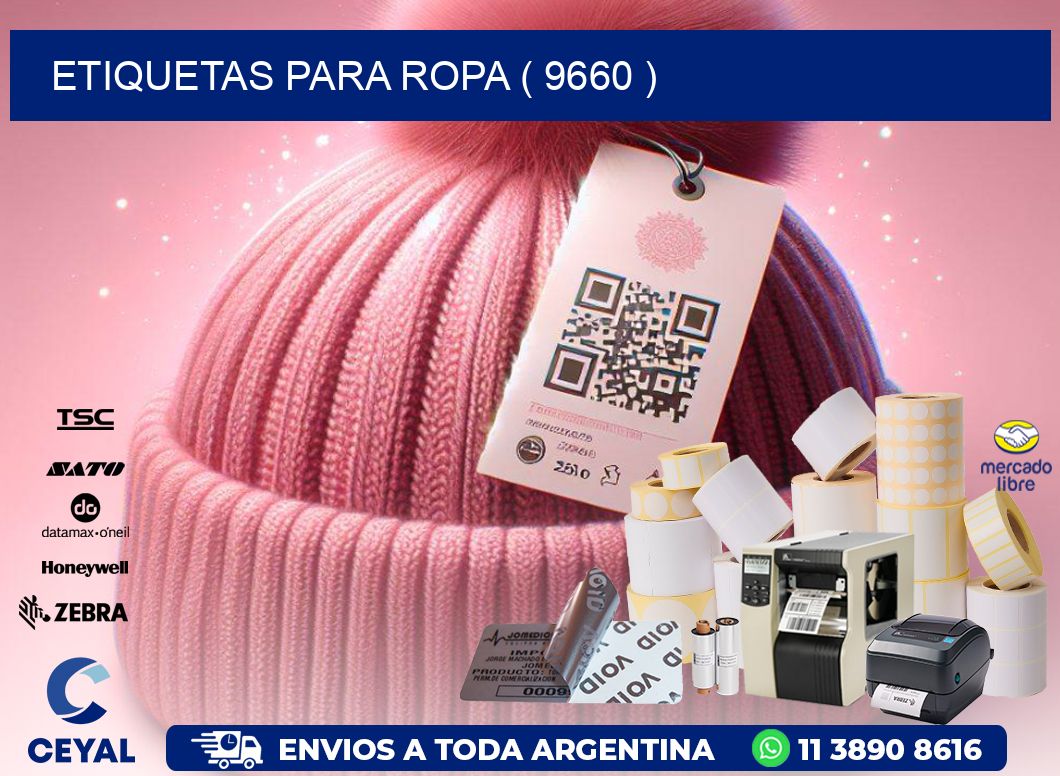 ETIQUETAS PARA ROPA ( 9660 )