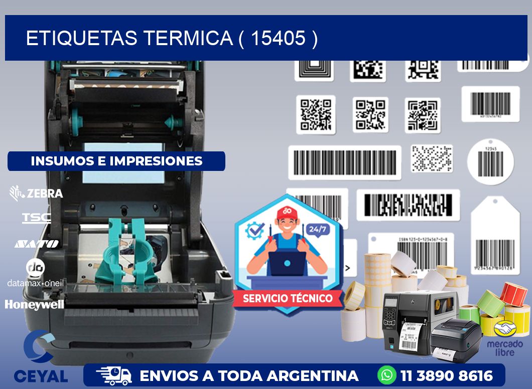 ETIQUETAS TERMICA ( 15405 )