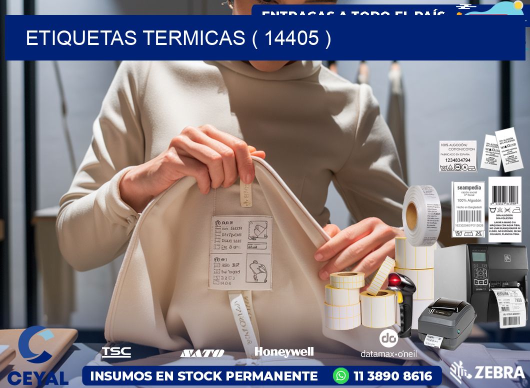 ETIQUETAS TERMICAS ( 14405 )