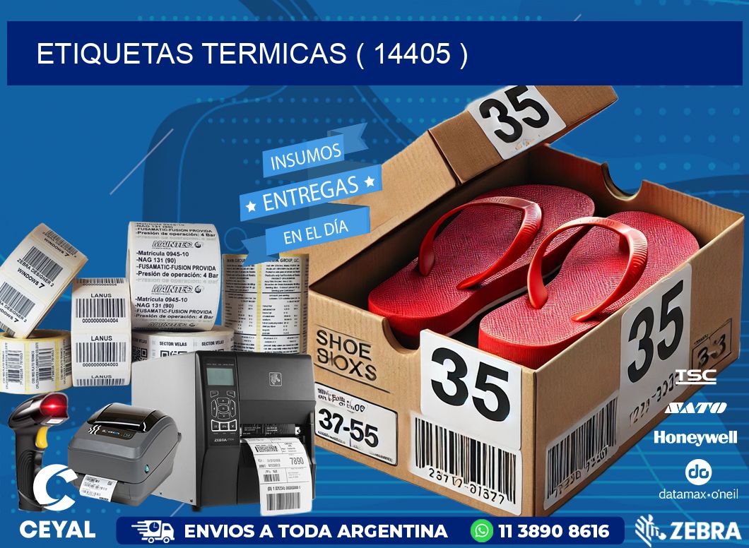 ETIQUETAS TERMICAS ( 14405 )