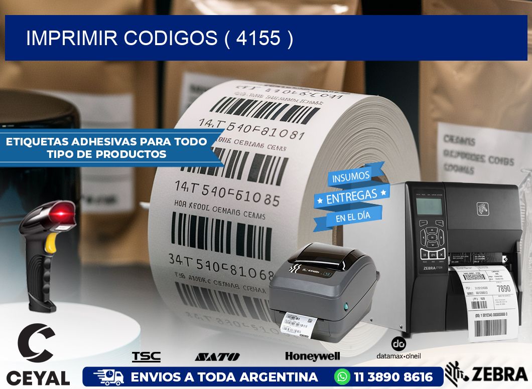 IMPRIMIR CODIGOS ( 4155 )