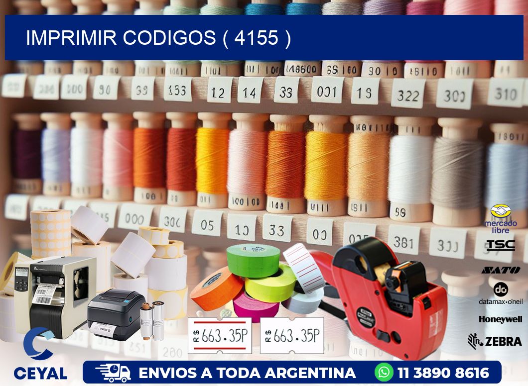 IMPRIMIR CODIGOS ( 4155 )