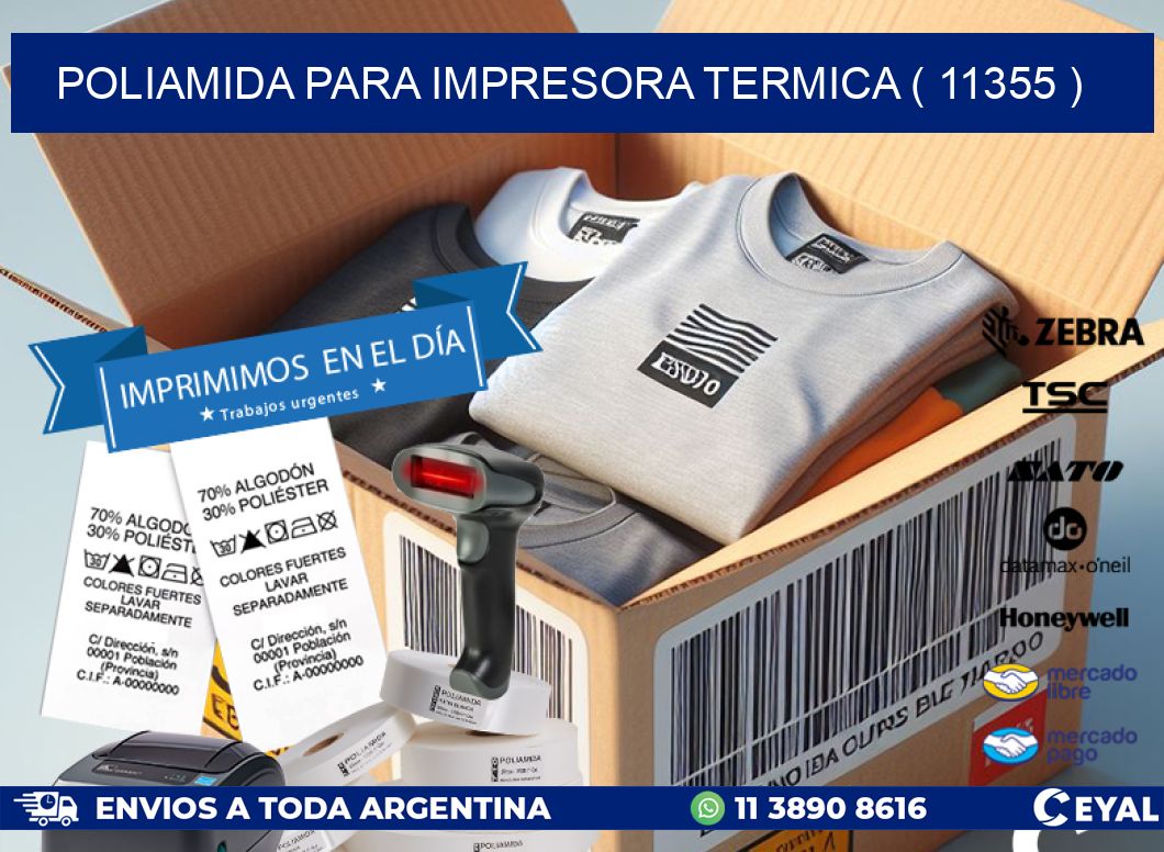 POLIAMIDA PARA IMPRESORA TERMICA ( 11355 )