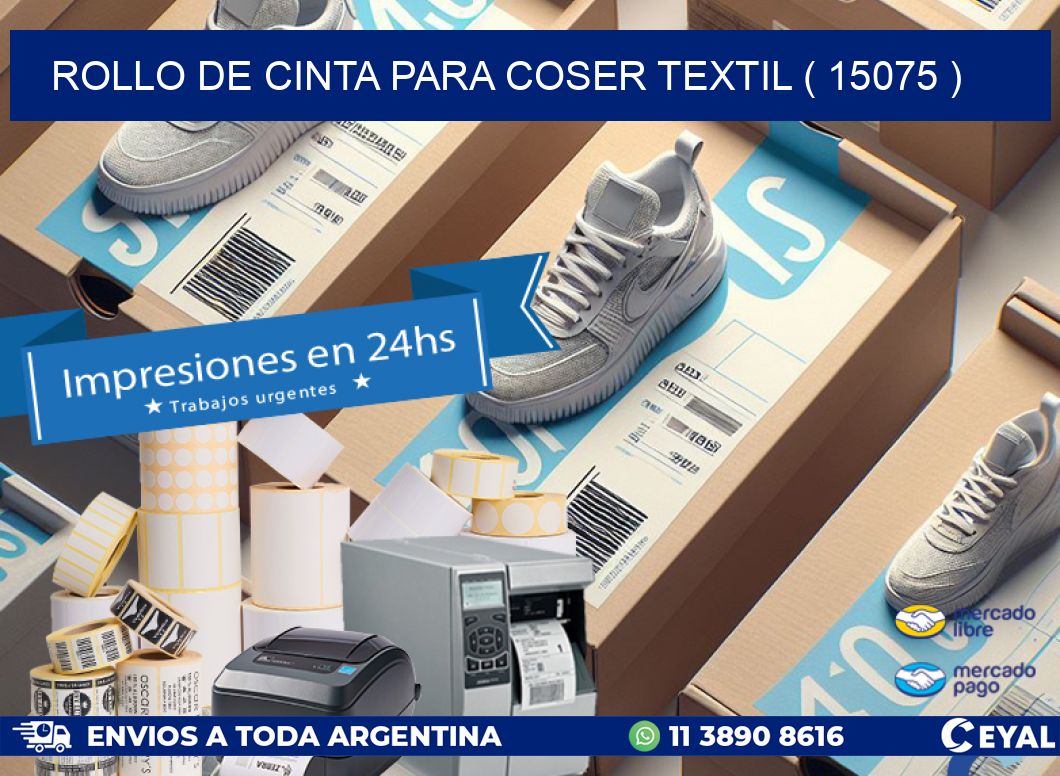 ROLLO DE CINTA PARA COSER TEXTIL ( 15075 )