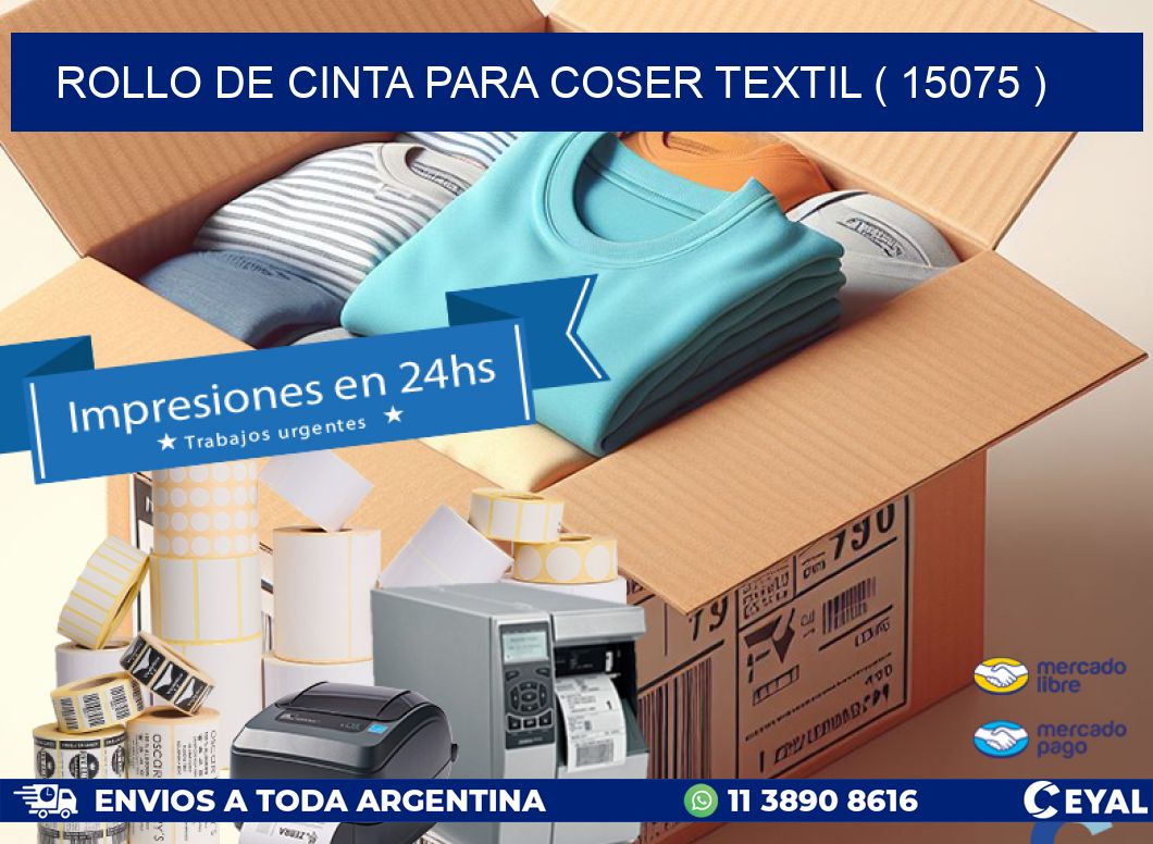 ROLLO DE CINTA PARA COSER TEXTIL ( 15075 )