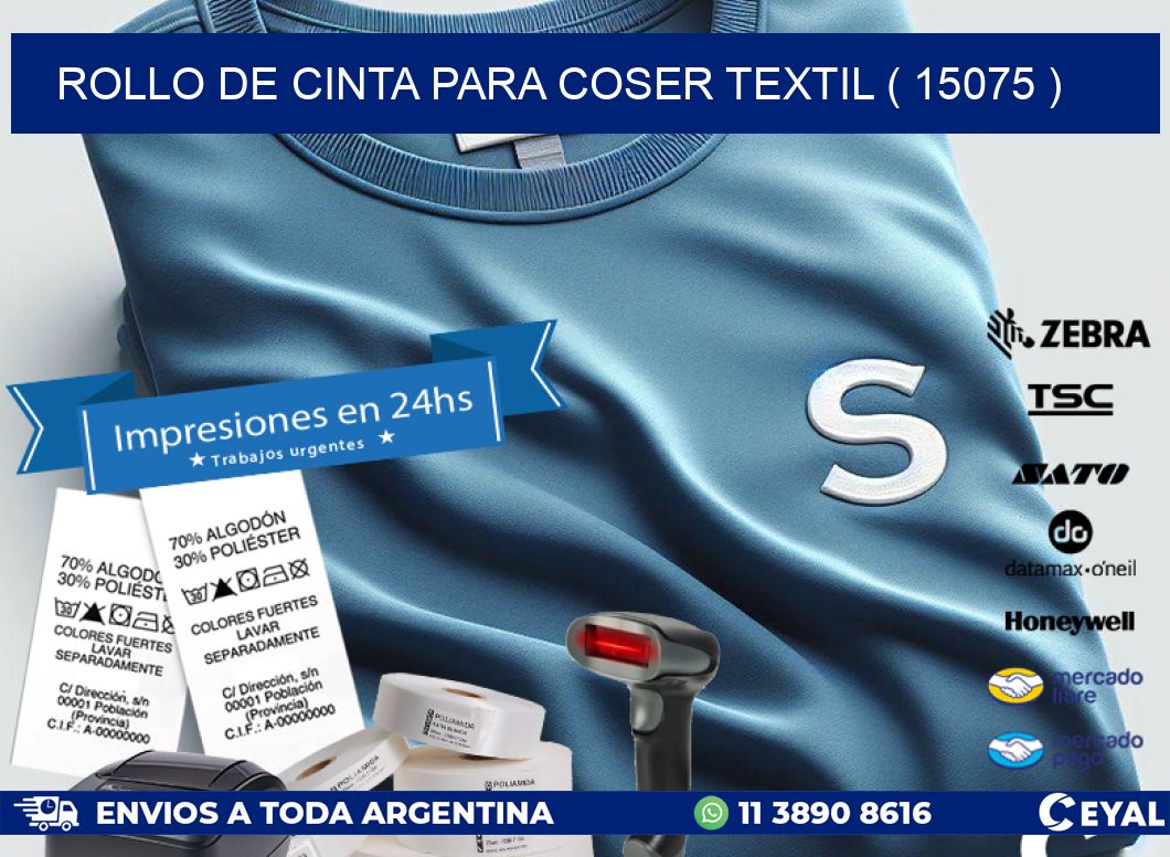 ROLLO DE CINTA PARA COSER TEXTIL ( 15075 )
