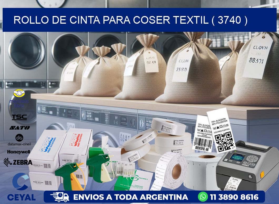 ROLLO DE CINTA PARA COSER TEXTIL ( 3740 )