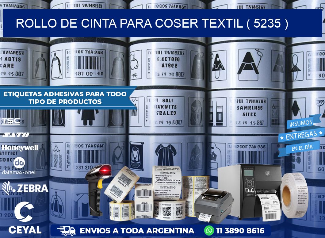 ROLLO DE CINTA PARA COSER TEXTIL ( 5235 )