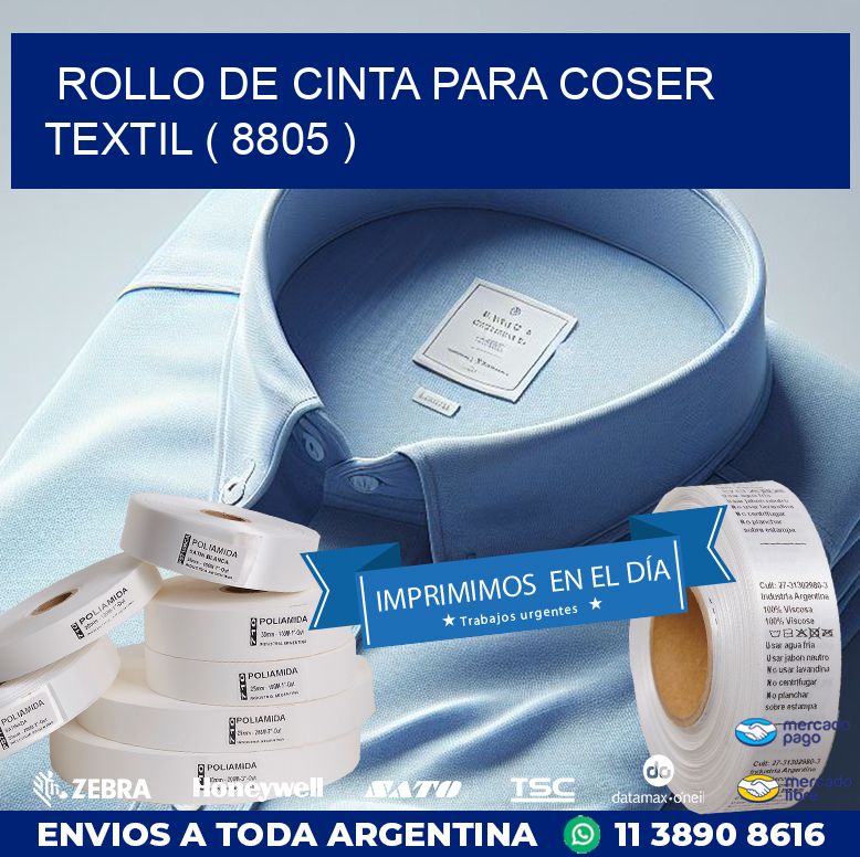 ROLLO DE CINTA PARA COSER TEXTIL ( 8805 )