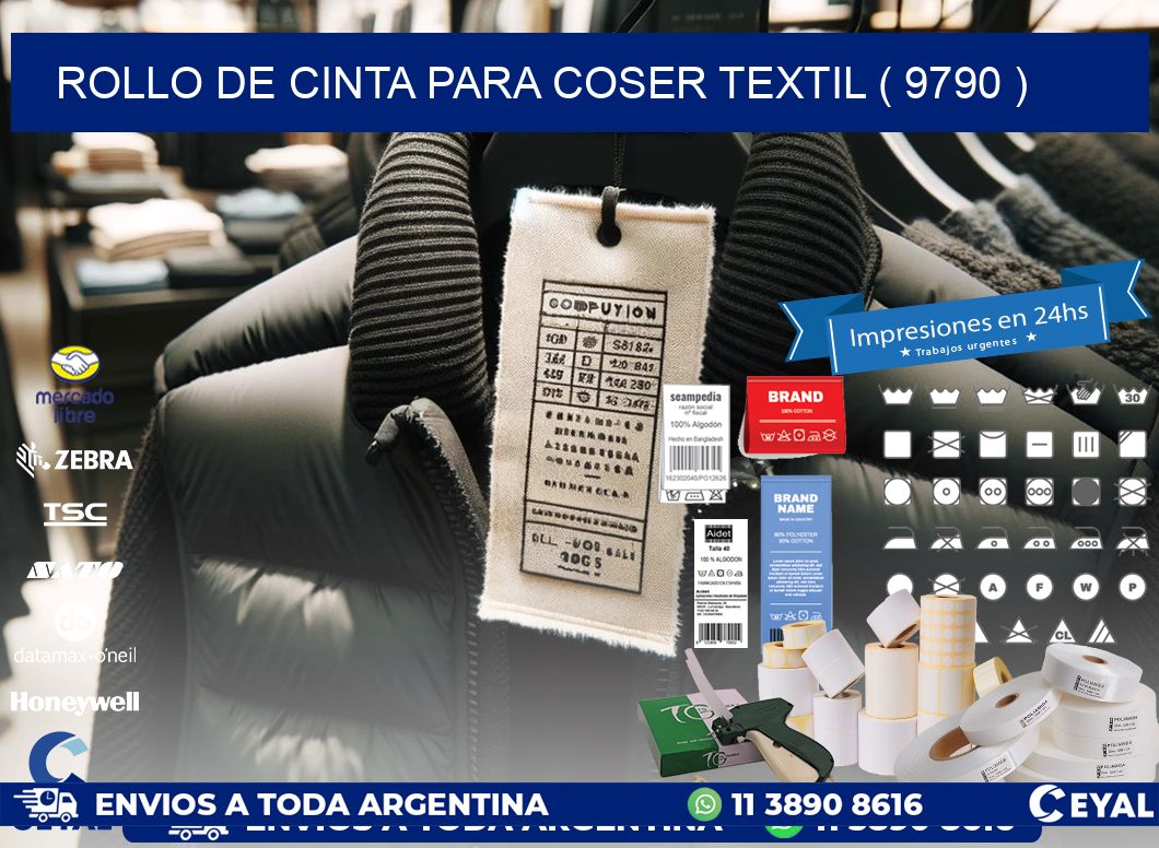 ROLLO DE CINTA PARA COSER TEXTIL ( 9790 )