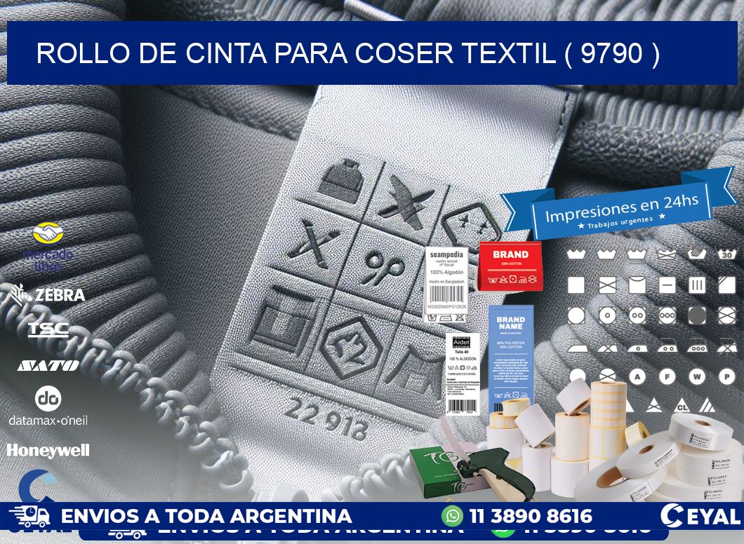 ROLLO DE CINTA PARA COSER TEXTIL ( 9790 )