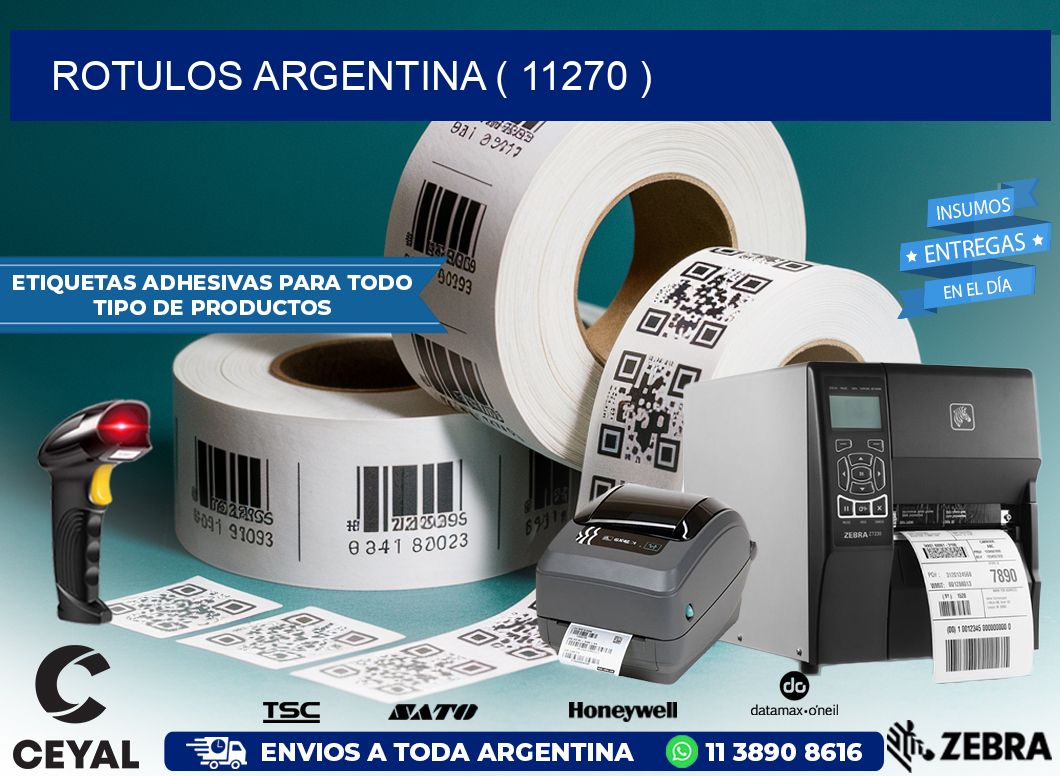 ROTULOS ARGENTINA ( 11270 )