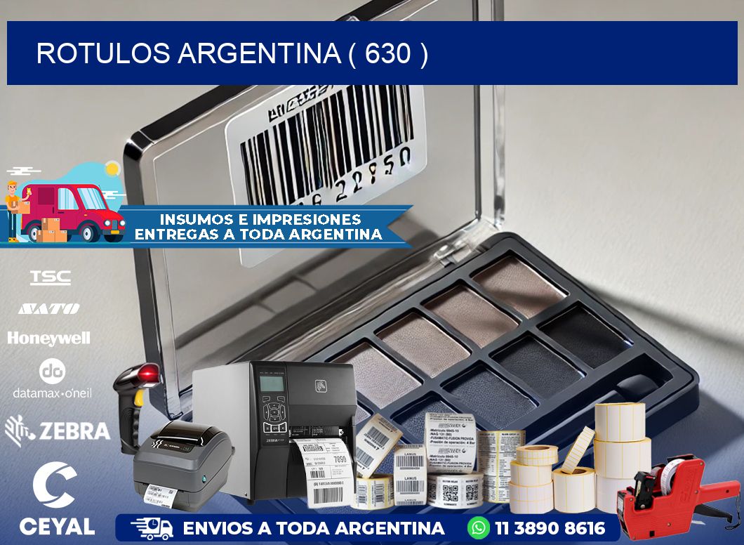 ROTULOS ARGENTINA ( 630 )
