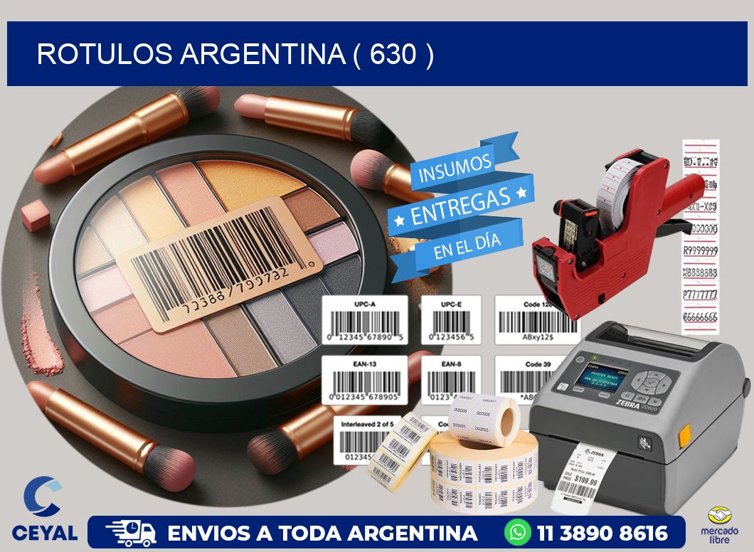 ROTULOS ARGENTINA ( 630 )
