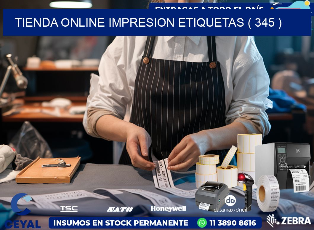 TIENDA ONLINE IMPRESION ETIQUETAS ( 345 )