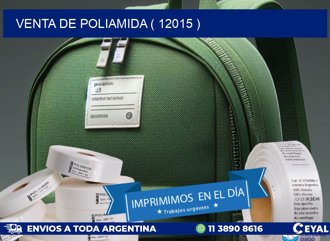 VENTA DE POLIAMIDA ( 12015 )