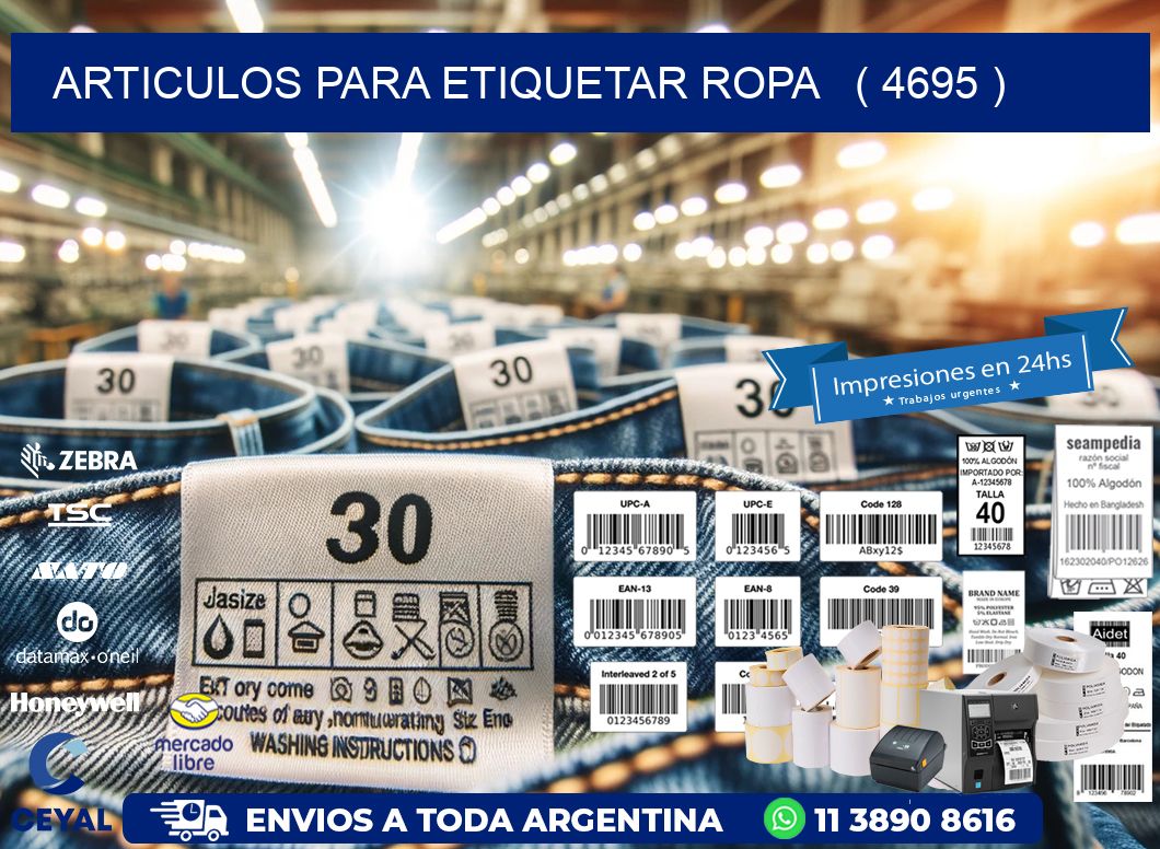 articulos para etiquetar ropa ( 4695 )