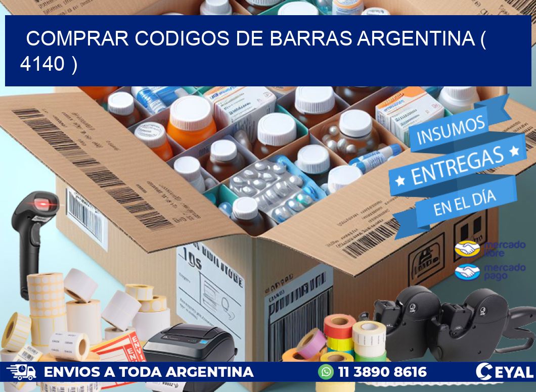 comprar codigos de barras argentina ( 4140 )