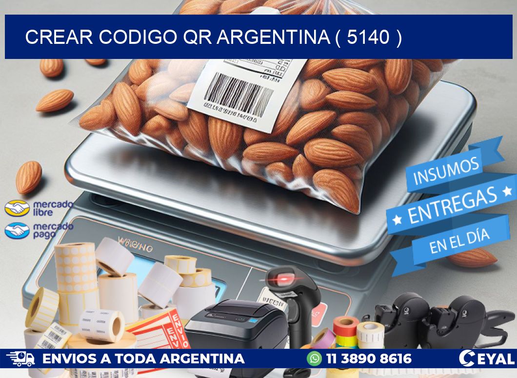 crear codigo qr argentina ( 5140 )