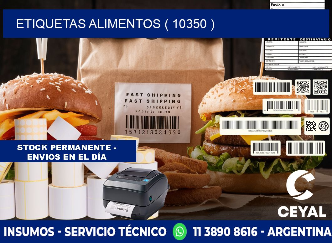 etiquetas alimentos ( 10350 )