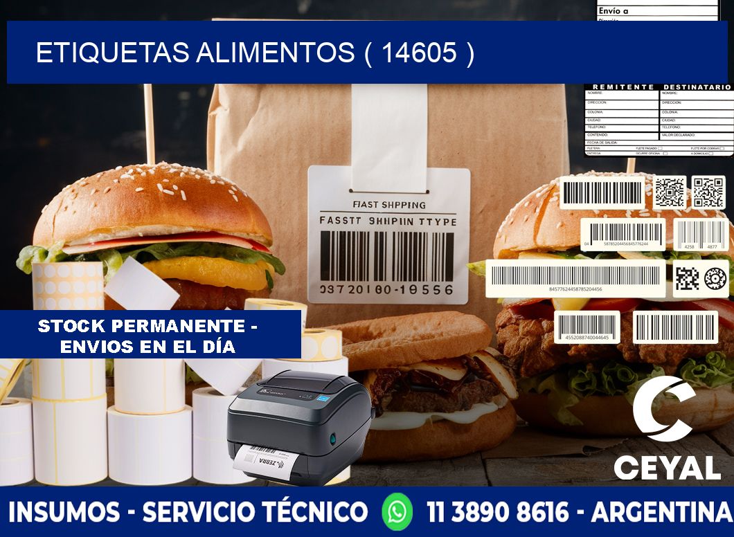 etiquetas alimentos ( 14605 )
