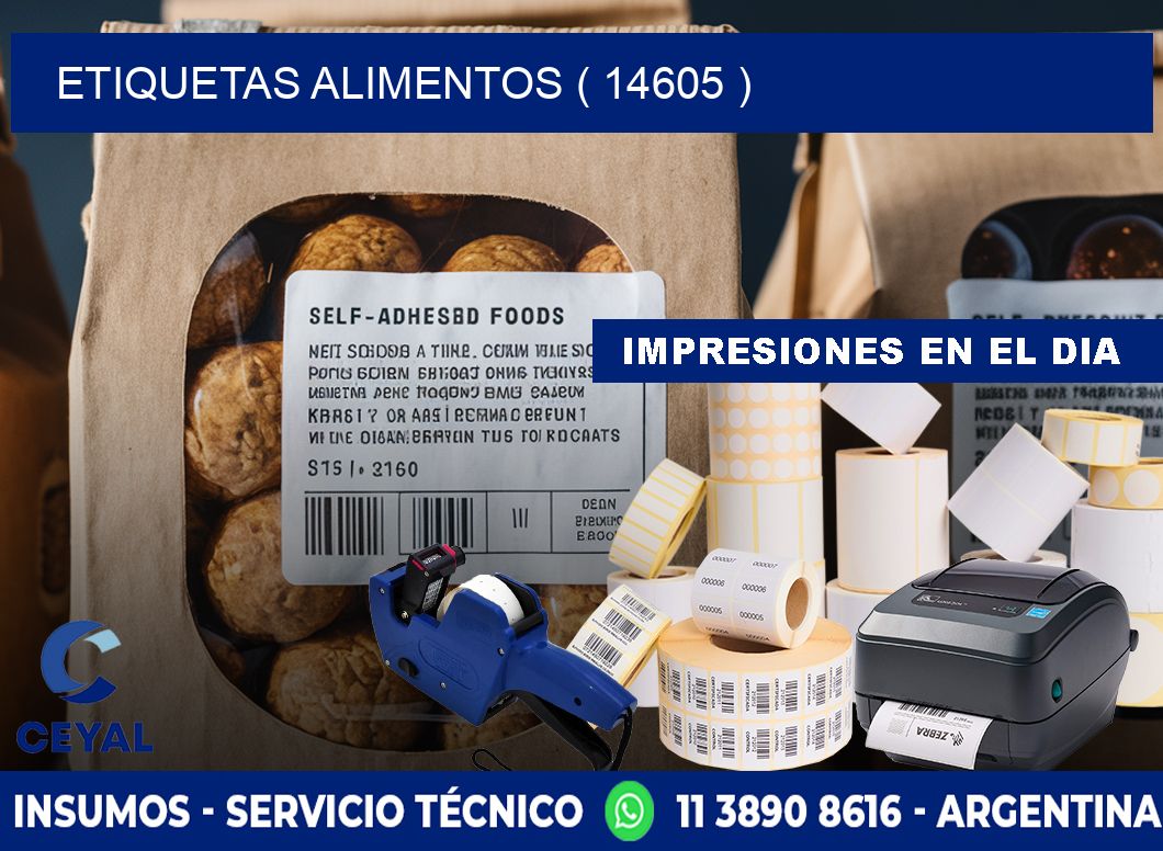 etiquetas alimentos ( 14605 )
