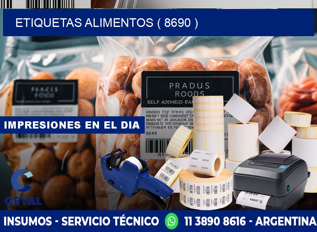 etiquetas alimentos ( 8690 )
