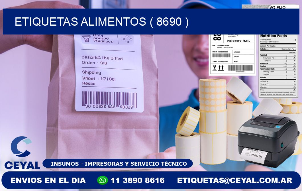 etiquetas alimentos ( 8690 )