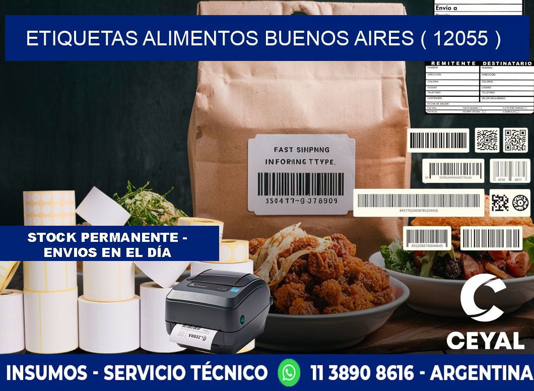etiquetas alimentos buenos aires ( 12055 )
