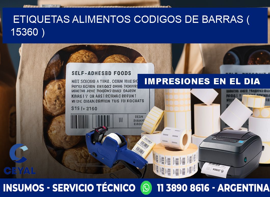 etiquetas alimentos codigos de barras ( 15360 )